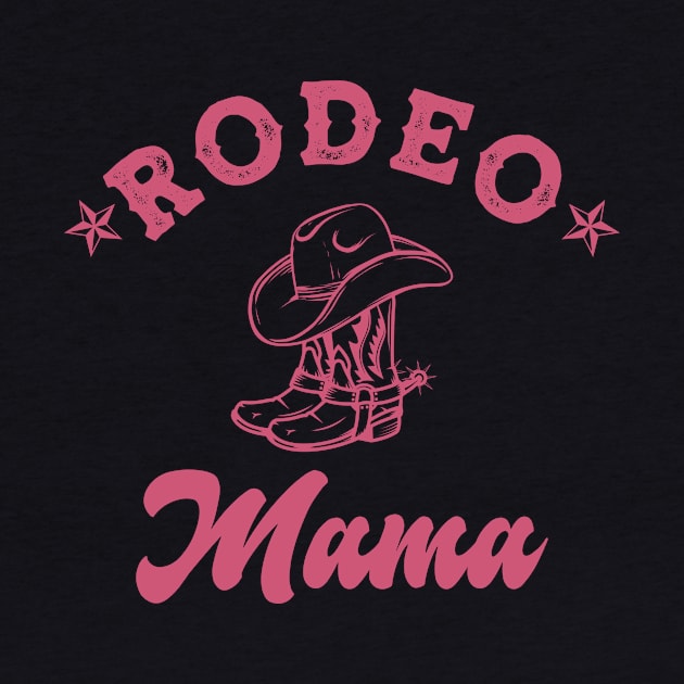 Rodeo Mama Western Cowboy Gift For Women Mother Day by FortuneFrenzy